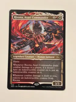 Risona, Asari Commander Kamigawa: Neon Dynasty Magic Card - Image 1