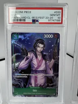 One Piece Card Lot PSA10 BCG Fest 2023-2024 English Limited Ed - Rare - Image 5