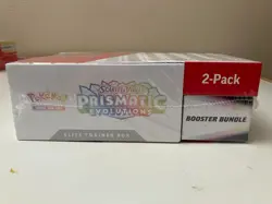 Pokemon Scarlet & Violet Prismatic Evolutions Trading Card Game 2-Pack Sealed - Image 2