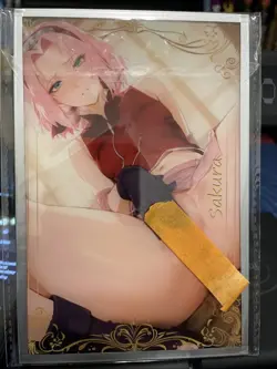 Siwen 2 Spicy Waifu Lewd Art Board Oversized Card Sakura No Panties - Image 1