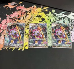 Pokemon Card Hoopa 155/XY-P Movie Promo Holo 2036 Japanese TCG 3 Sheets - Image 1