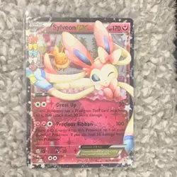 Pokemon Sylveon EX TCG RC21/RC32 Generations Ultra Rare Holo Card NM Condition - Image 1