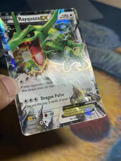 Rayquaza Ex 75/108 Ultra Rare Holo Pokemon 2015 Roaring Skies Card HP MP - Image 5
