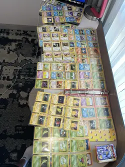 Vintage Binder Pokemon Card Collection Holos Hits Wotc Base Set Blastoise - Image 3