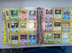 Vintage Binder Pokemon Card Collection Holos Hits Wotc Base Set Blastoise - Image 4