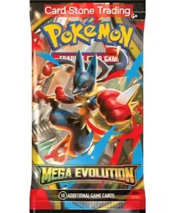 Pokemon Mega Evolution Trading Card Game Booster Pack - Image 1