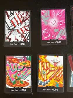 18 DON !! One Piece Premium Booser PRB02 Card Lot - (16 Normal; 2 Foil) - Image 2