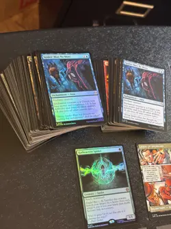 MAGIC THE GATHERING SPIDER-MAN 152 CARD LOT - Mythics, Rares, Commons-Foil & Non - Image 2