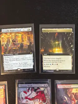 MAGIC THE GATHERING SPIDER-MAN 9 CARD LOT - Mythics/Rare - Image 3