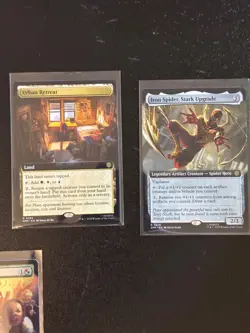 MAGIC THE GATHERING SPIDER-MAN 9 CARD LOT - Mythics/Rare - Image 4