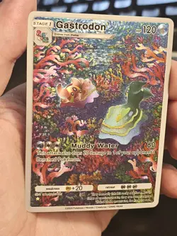 Gastrodon 161/155 Pokemon TCG Pocket Space-Time Smackdown Textured Fanart Card - Image 2