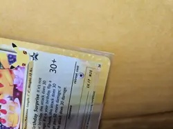 Pokemon Birthday Pikachu Holo Card 24/108 Celebrations 25th Anniversary - Image 3