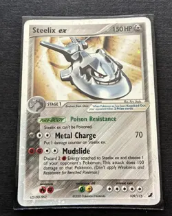 Pokemon 2006 Steelix ex Unseen Forces 109/115 World Championship Card - MP - Image 2