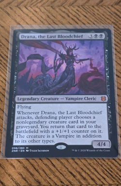 Drana, the Last Bloodchief Zendikar Rising Regular - Image 1