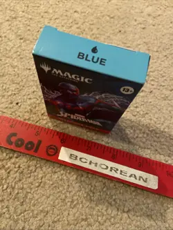 Pax West 2025 Magic the Gathering Spiderman Welcome Deck 2099 Blue Deck Sdcc - Image 1