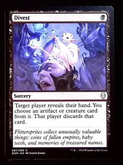 Divest Magic the Gathering Dominaria Sorcery Common - Image 1