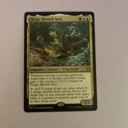 Helga, Skittish Seer Bloomburrow Regular - Image 1