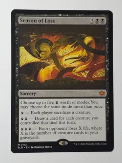 Season of Loss Bloomburrow Regular - Image 1