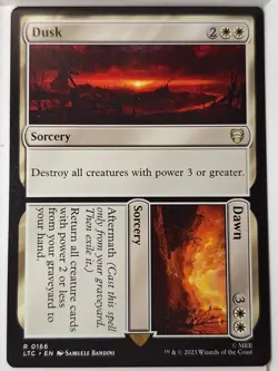 Dusk / Dawn - Commander: The Lord of the Rings - Magic the Gathering MTG Nice! - Image 1
