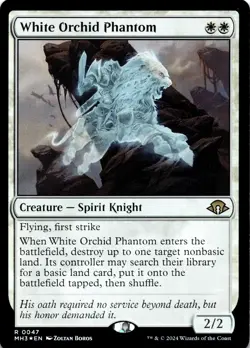 MTG White Orchid Phantom (47) | NM Foil | Modern Horizons 3 {MH3} - Image 2