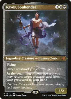 1x Ravos, Soultender (Foil Etched) (533) | NM Foil | Commander Legends (CMR) MTG - Image 1