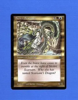 SIVITRI SCARZAM X1 UNPLAYED LEGENDS MTG - Image 1
