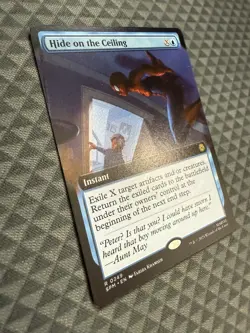 MTG Hide on the Ceiling #0249 Extended Art Rare Marvel’s Spider-Man (SPM) - Image 2