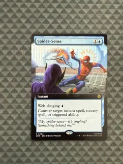 MTG Spider-Sense #0254 Extended Art Rare Marvel’s Spider-Man (SPM) - Image 1