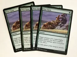 Prey Upon (4) Aether Revolt NM MTG Magic the Gathering - Image 1