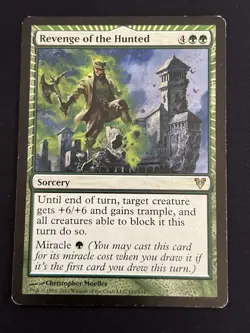 1x Revenge of the Hunted (191) Avacyn Restored MP MTG Magic the Gathering x1 MKE - Image 1