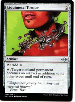 LIQUIMETAL TORQUE 228 MAGIC: THE GATHERING MODERN HORIZONS 2 (MH2) UNCOMMON - Image 1