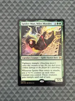 MTG Spider-Man, Miles Morales #0018 Foil R Marvel’s Spider-Man: EL (SPE) - Image 1