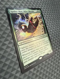 MTG Spider-Man, Miles Morales #0018 Foil R Marvel’s Spider-Man: EL (SPE) - Image 3