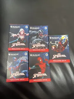 MTG Spider-Man Welcome Packs FULL SET SDCC 2025 - Image 1