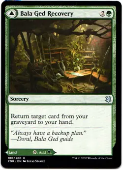 BALA GED RECOVERY // BALA GED SANCTUARY 180 MAGIC: THE GATHERING ZENDIKAR RISING - Image 1