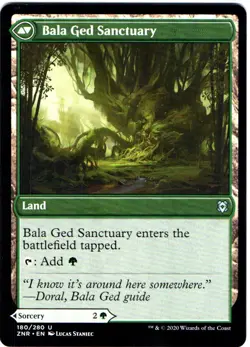 BALA GED RECOVERY // BALA GED SANCTUARY 180 MAGIC: THE GATHERING ZENDIKAR RISING - Image 2