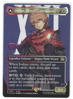 Joshua, Phoenix's Dominant (Borderless) Final Fantasy Foil NM - Image 1