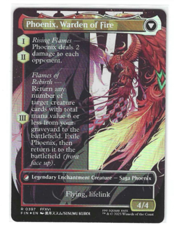 Joshua, Phoenix's Dominant (Borderless) Final Fantasy Foil NM - Image 2