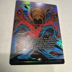 MTG Saw in Half #0021 Foil Borderless M Marvel Universe Eternal-Legal (MAR) - Image 2
