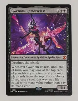 Magic MTG Marvel's Spider-Man Gwenom, Remorseless M0056 SPM - Image 1