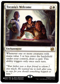 Tocasia's Welcome 030/287 Non Foil The List Reprints Magic The Gathering NM - Image 1