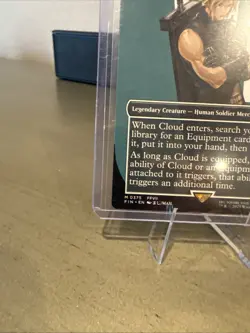 Magic: The Gathering Final Fantasy Cloud Midgar Mercenary Borderless *Mint!* - Image 4
