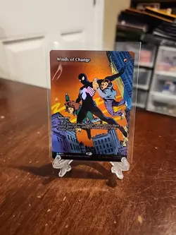 Winds of Change - #30 Foil (Borderless) Spiderman - Mtg - Image 1