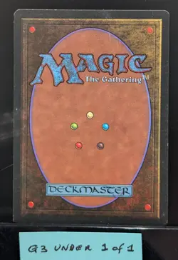 G3, Underground Sea, MTG, Revised Edition, Rare, LP, {COPY #1 of 1} 🌐 - Image 2