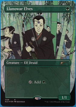 Llanowar Elves (Secret Lair 1129 Promo) FOIL NM MAGIC CARD (501961) ABUGames - Image 1