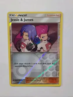 Jesse & James 058/68 Lot (X3) Reverse Holo & Holo HIDDEN FATES NM Pokemon - Image 3