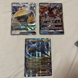 Lot Of 3 Jumbo Pokemon Cards - Image 1