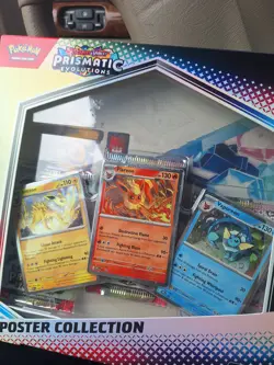 POKEMON TCG PRISMATIC EVOLUTION POSTER COLLECTION NEW FACTORY SEALED 4 box set - Image 1