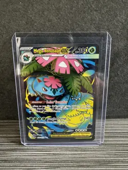 Mega Venusaur EX 155/132 Mega Evolution ENGLISH Pokemon TCG Card - Image 1