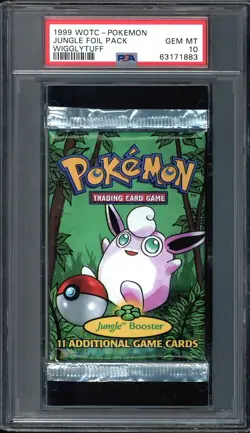 Pokemon Jungle Unlimited Wigglytuff Pack English Graded PSA 10 #63171883 - Image 1